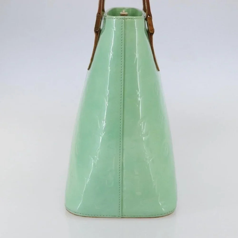 LOUIS VUITTON Monogram Vernis Houston Hand Bag Peppermint - Picture 5 of 15